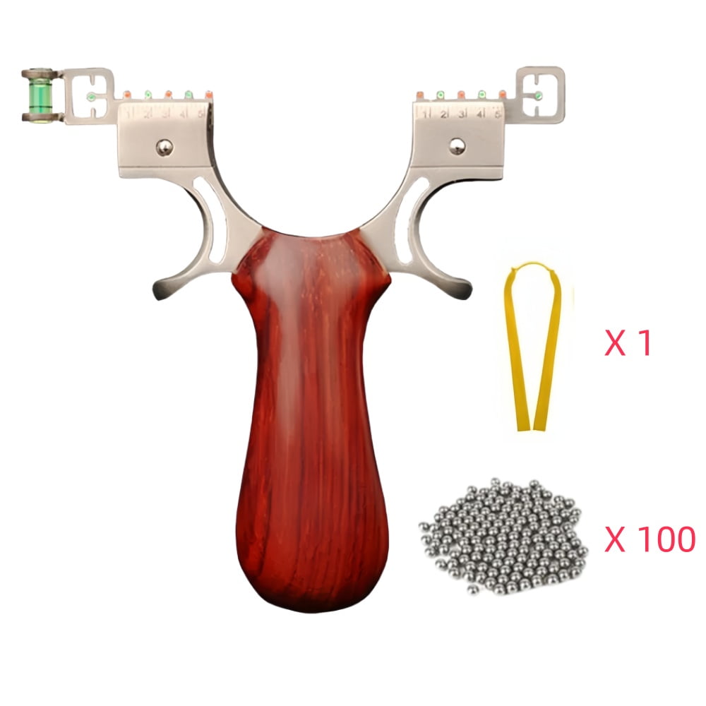 BioRing Slingshot Solid Wooden Slingshot Set for Hunting Professional