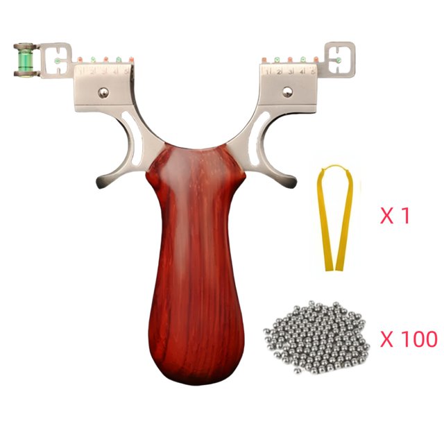 BioRing Slingshot Solid Wooden Slingshot Set for Hunting Professional