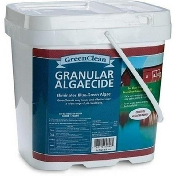 GreenClean Granular Algaecide - OMRI Listed - 20 lb Bucket by BioSafe