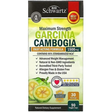 BioSchwartz Garcinia Cambogia Advance Weight Management, 90 Veggie Caps