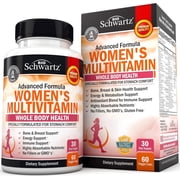 BioSchwartz Women s Multivitamin with Vitamins C, D, and Zinc for Immune Support, 60 Capsules