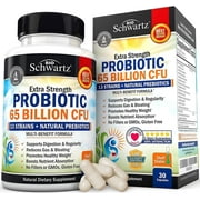 BioSchwartz Dietary Supplement | Broad-Spectrum Probiotic | Supports Immune System & Digestion | 30 Capsules