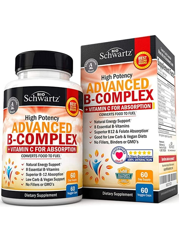 Vitamin B Complex in Letter Vitamins