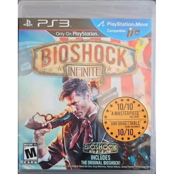 BioShock Infinite PS3 (Brand New Factory Sealed US Version) PlayStation 3, Plays