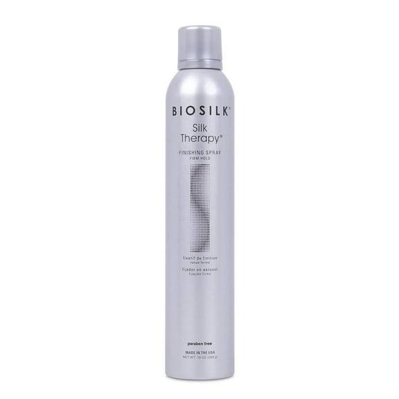 BioSilk Silk Therapy Finishing Spray Firm Hold Hair Spray with 10 Oz.