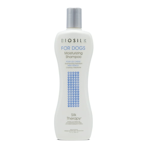 BioSilk Silk Therapy Moisturizing Dog Shampoo, Great for Dry, Itchy, or Sensitive Skin, 12 oz