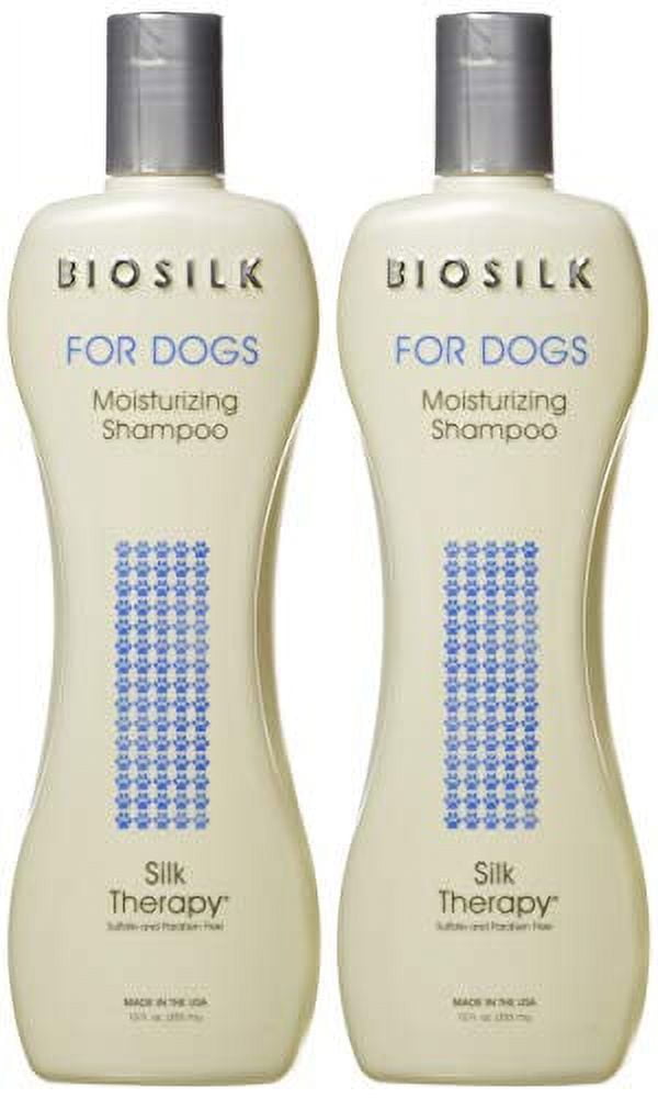 BioSilk for Dogs Silk Therapy Moisturizing Shampoo Best Shampoo For
