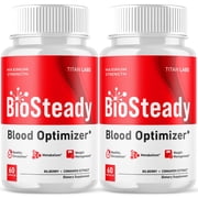 BioSteady Advanced Formula Blood Support for Health and Wellness Bio Steady 120 Capsules