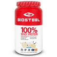thumbnail image 1 of BioSteel 100% Whey Protein Powder, rBGH Hormone Free and Non-GMO Post Workout Formula, Vanilla, 25 Servings, 1 of 5