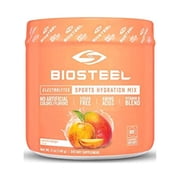BioSteel Hydration Mix, Sugar-Free with Essential Electrolytes, Peach Mango, 20 Servings