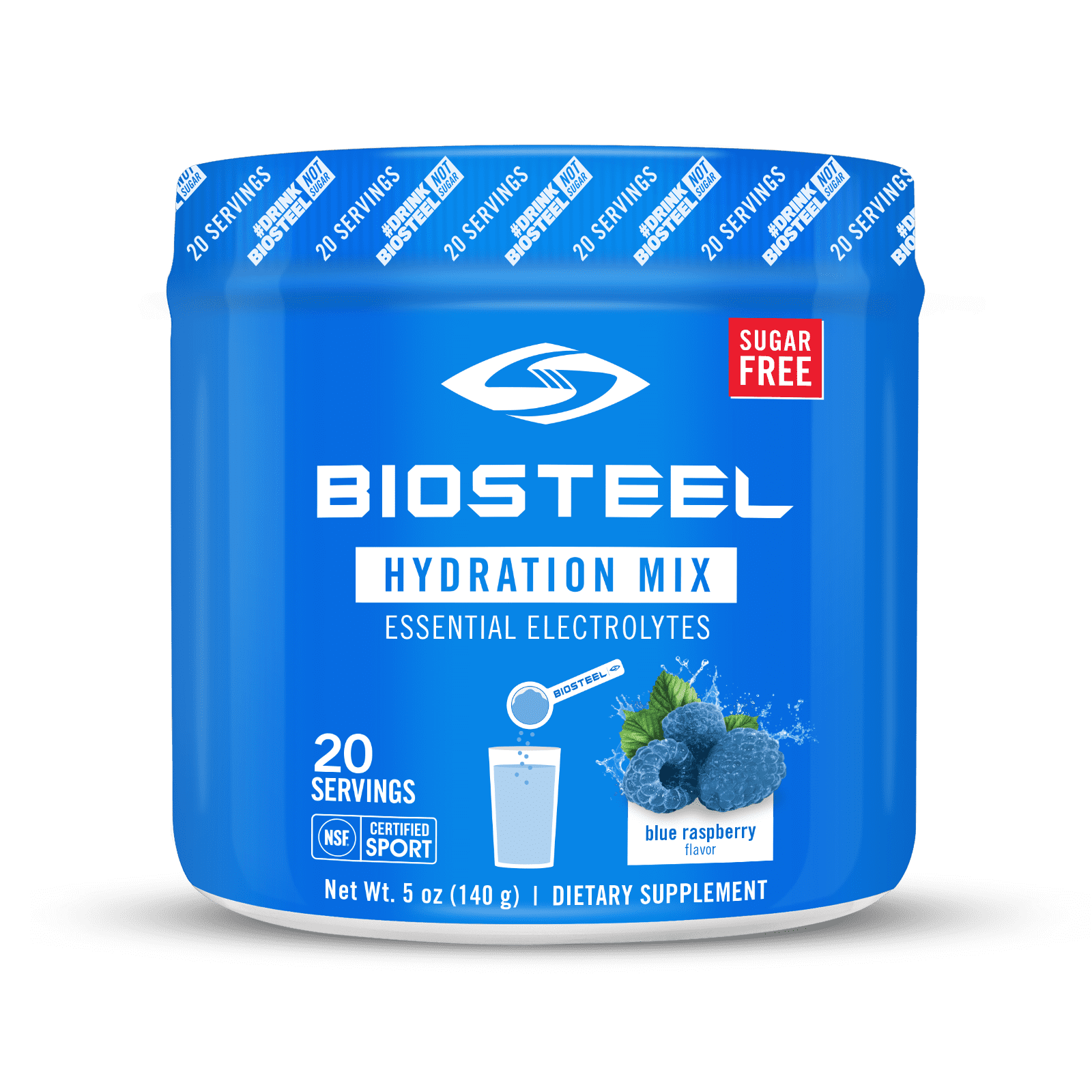 Biosteel Sugar-Free Electrolyte Sports Drink 12 Pk. White Freeze, Best By  10/22
