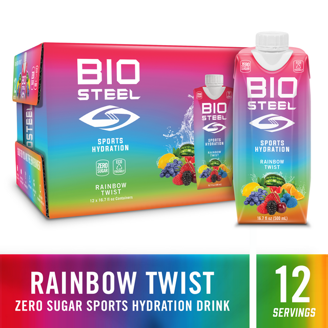 BioSteel Sports Drink, SugarFree with Essential Electrolytes, Rainbow
