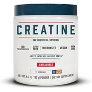 BioSteel Stackables Creatine Monohydrate Powder, Gluten Free and Non-GMO Formula, Unflavored, 72 Servings