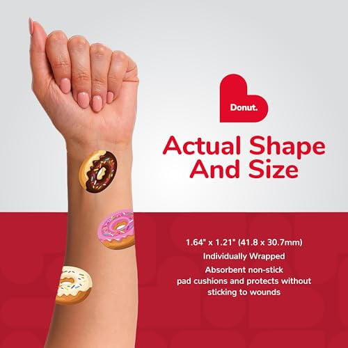 BioSwiss Bandages, Donut Shaped Self Adhesive Bandages, Latex Free