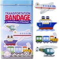 thumbnail image 1 of BioSwiss Bandages, Transportation Shaped Self Adhesive Bandages, Latex Free Sterile Wound Care, 50 Count, 1 of 6