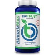 BioTRUST AbsorbMax Complete Digestive Enzyme Blend | Gluten Free, Non GMO | Supports Optimal Nutrient Use, Digestion & Gut Health | Helps Soothe Digestive Discomfort