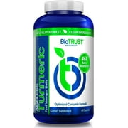BioTrust Ageless Turmeric Supplement - CurcuWIN Turmeric Curcumin with Ginger Extract - 46x More Bioavailable, High Absorption, Long Lasting - Antioxidant Support (60 Capsules)