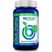 BioTrust Gut Reg Supports a Healthy Gut Lining, Helps Restore Gut Health and Helps Relieve Occasional GI Discomfort with PepZin GI, L-Glutamine and Ginger Extract, Non-GMO, Gluten-Free (60 Capsules)