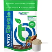 BioTrust Keto Elevate – Pure C8 MCT Oil Powder – Ketogenic Diet Supplement & Paleo Coffee Creamer for Clean Energy, Mental Focus, and Clarity – Non-GMO 100% Caprylic Acid (Hazelnut, 20 Servings)