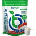 thumbnail image 1 of BioTrust Low Carb Lite, 20 Grams of Grass-Fed Whey Protein Isolate, 100 Calories, ProHydrolase Digestive Enzymes, Non-GMO, Free from Soy and Gluten, rBGH-Free (14 Servings) (Strawberries and Cream), 1 of 7