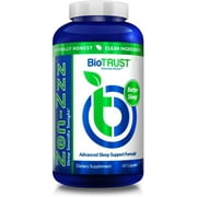 BioTrust Zen-Zzz, Non-Habit-Forming Sleep Support Supplement   Melatonin, L-Theanine, Glycine, Magnesium, Lemon Balm, Passion Flower, Chamomile   60 Capsules