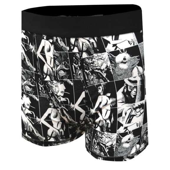 BioWorld Merchandising Mens Cowboy Bebop Anime Boxer Brief (Large)