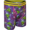 thumbnail image 1 of BioWorld Merchandising Mens Nickelodeon Rugrats Reptar Guys Boxer Briefs (Small), 1 of 2