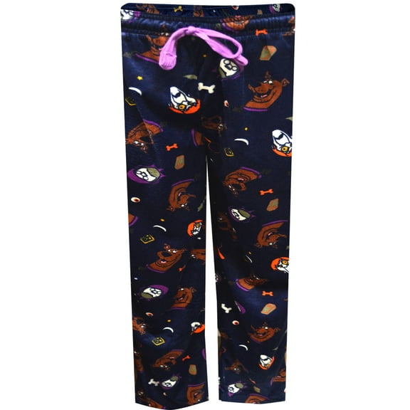 BioWorld Merchandising Mens Scooby Doo and the Villains Silky Fleece Lounge Pants (Small)