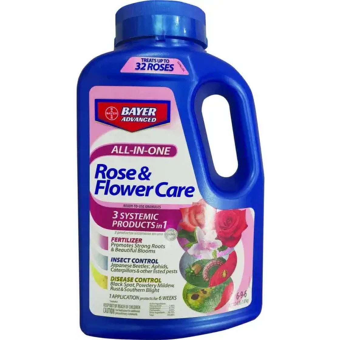 Bioadvanced 701110A 4 Pound All/1 Rose And Flower Care, Each