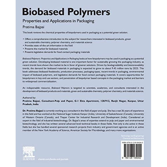 Pre-Owned Biobased Polymers: Properties and Applications in Packaging, (Paperback)