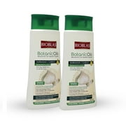 Bioblas Garlic Hair Loss Shampoo for Men and Women with Organic Oil, Unscented, Halal, All Hair Types, 13 oz - 2 Pack