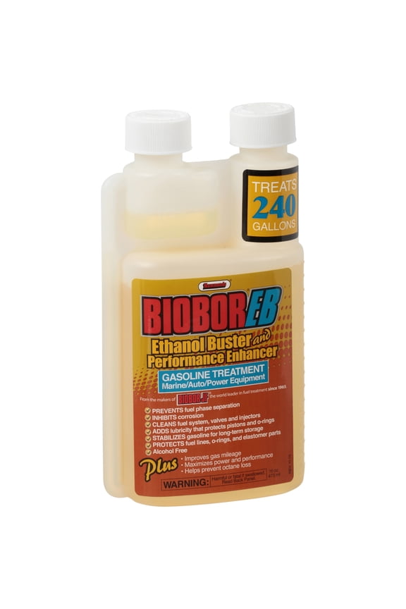 Biobor EB, Ethanol Buster and Performance Enhancer Gasoline Treatment, 16 oz