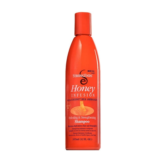 Biocare Strongends Honey Infusion Hydrating & Strengthening Shampoo for All Hair Type - 12 oz