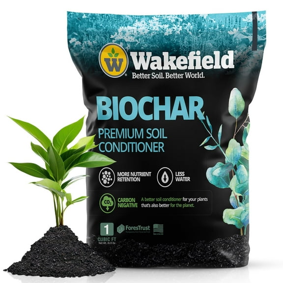 Biochar Soil Conditioner - Wakefield BioChar - 1 cu ft