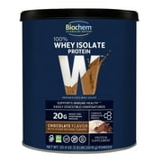 Biochem 100% Whey Protein Chocolate 30.9 oz Powder