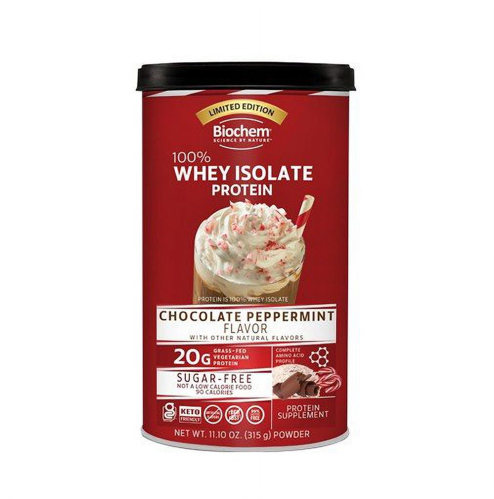 Biochem 100 Whey Isolate Protein Powder, Sugar Free Chocolate