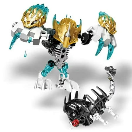 Biochemical Warrior BionicleMask of Light Bionicle Tahu Fire Building Block Compatible Bionicle Toys Brain Game 609-6