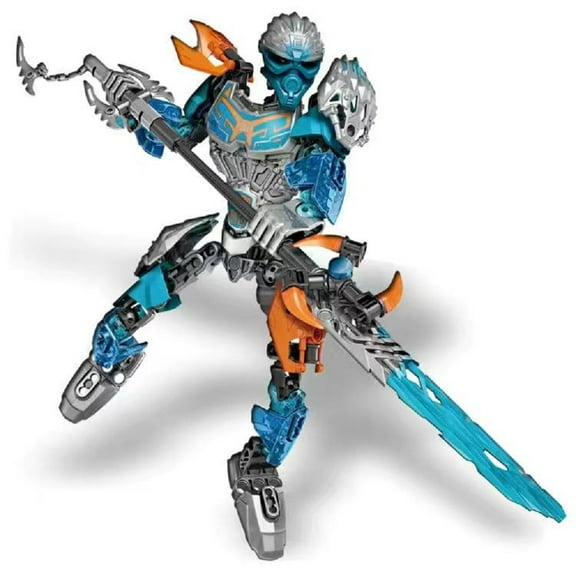 Biochemical Warrior BionicleMask of Light Bionicle Tahu Fire Building Block Compatible Bionicle Toys Brain Game 610-3