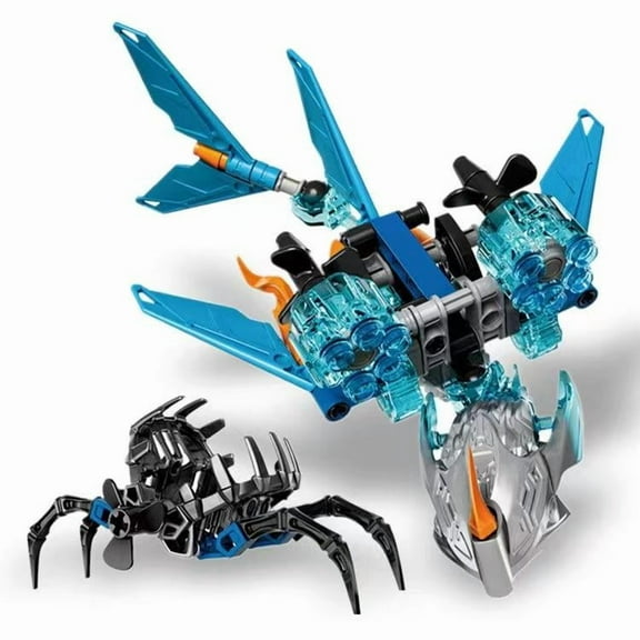 Biochemical Warrior BionicleMask of Light Bionicle Tahu Fire Building Block Compatible Bionicle Toys Brain Game 71302