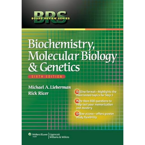 Pre-Owned Biochemistry, Molecular Biology, and Genetics (Paperback) 1451175361 9781451175363