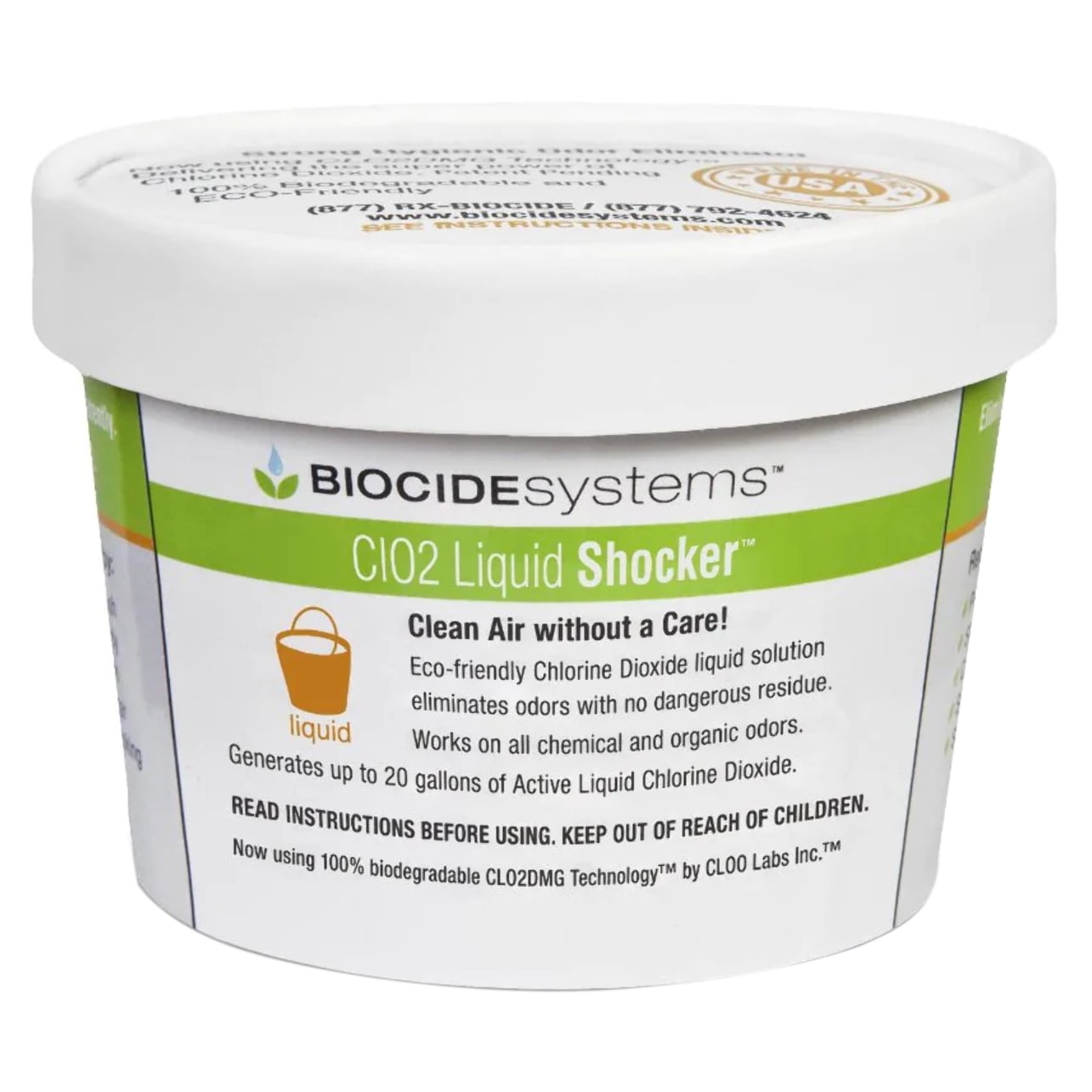 Biocide Systems 3251 Liquid Shocker Odor Eliminator
