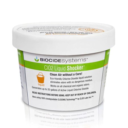 Biocide Systems™ Liquid Shocker CLO2 Odor Eliminator
