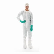 Coveralls,L,Wht,Non-Porous Film Lam,PK20 S-BDCCT