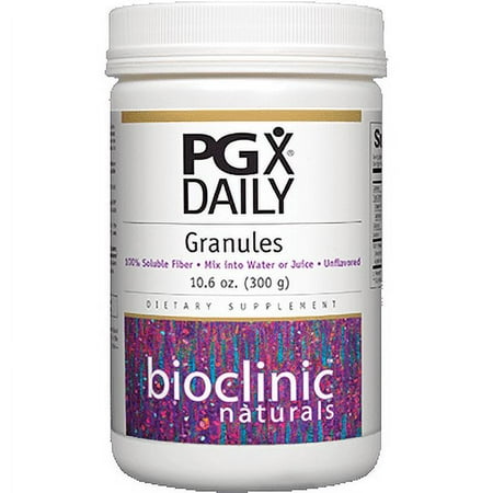 Bioclinic Naturals, PGX Granules Fiber Unflavored 300 g