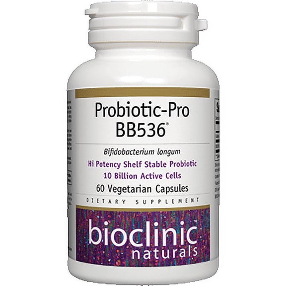 Bioclinic Naturals, Probiotic-Pro BB536 60 vcaps