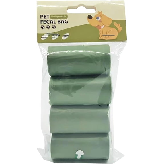 Biodegradable Dog Poop Bags Eco Friendly Pet Waste Bags Odor Blocking Corn Starch Compostable