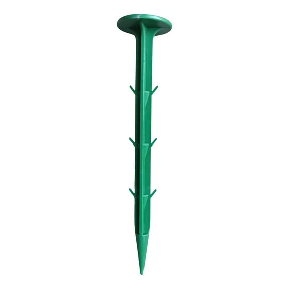 Biodegradable Garden Piles, Heavy-Duty Stakes For Securing Weeds, 11Cm Long Spikes With Ribbed Grip For Patios Parks Schools And Various Terrains,100Pcs