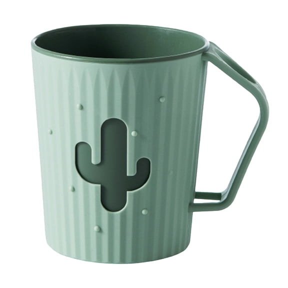 Biodegradable Lightweight Reusable Plastic Tumbler Made Of Wheat Fiber For Eco Friendly Drinking And Daily Water Use (Green)