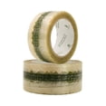 thumbnail image 1 of Biodegradable Packing Tape | Plant-Based Cellulose Packaging Tape | Heavy Duty All-Purpose Adhesive for Shipping, Moving, Office, Crafts | Easy-Tear, Low-Noise, Clear - 3pk 1.93 in x 70 yds, 1 of 3