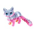 thumbnail image 1 of Biodegradable Pla Cat Toy 3d Printed Cat Ornament Articulated Cat Figurine with Flexible Limbs Tail Desktop Pet Cat Fidget Toy for Adults Kids Home, 1 of 5